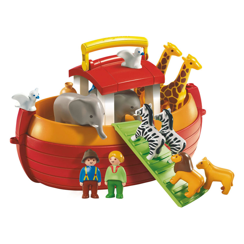 Afbeelding laden in galerijviewer, Playmobil 1.2.3. Meeneem Ark van Noach 6765