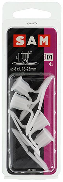 Afbeelding laden in galerijviewer, Mack 1017895 - hollewandplug nylon 4 st tc | 5 stuks