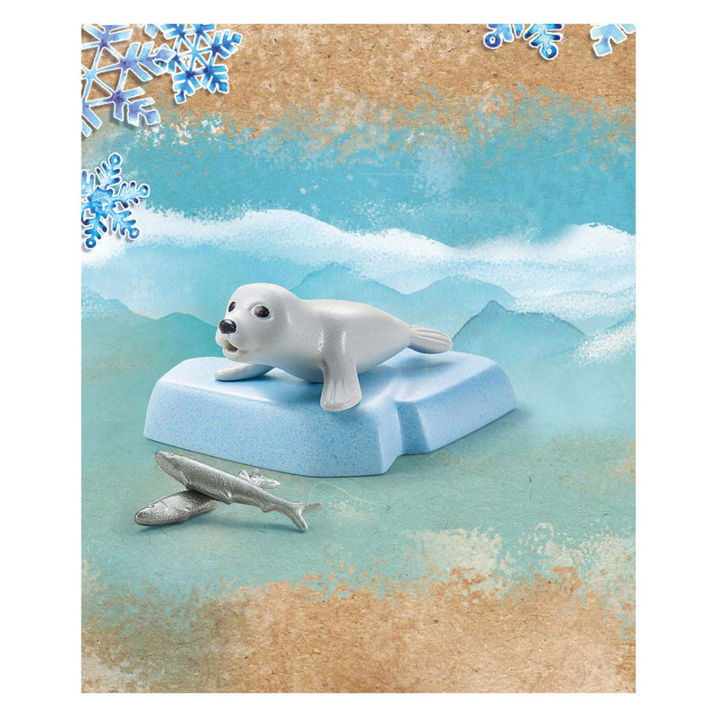 Afbeelding laden in galerijviewer, Playmobil wiltopia baby zeehond - 71070