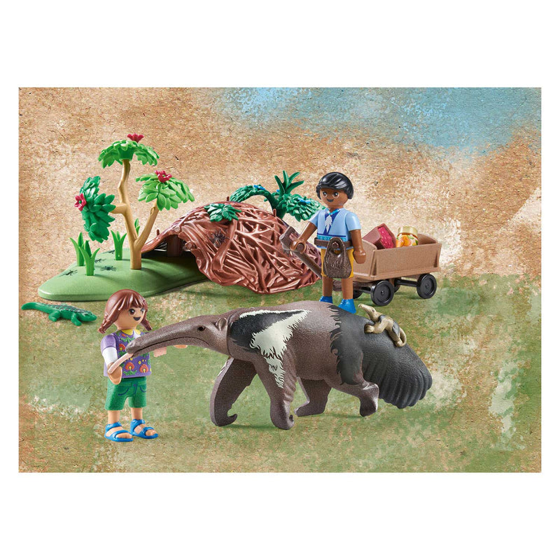 Afbeelding laden in galerijviewer, Playmobil Wiltopia Miereneter Verzorging 71012