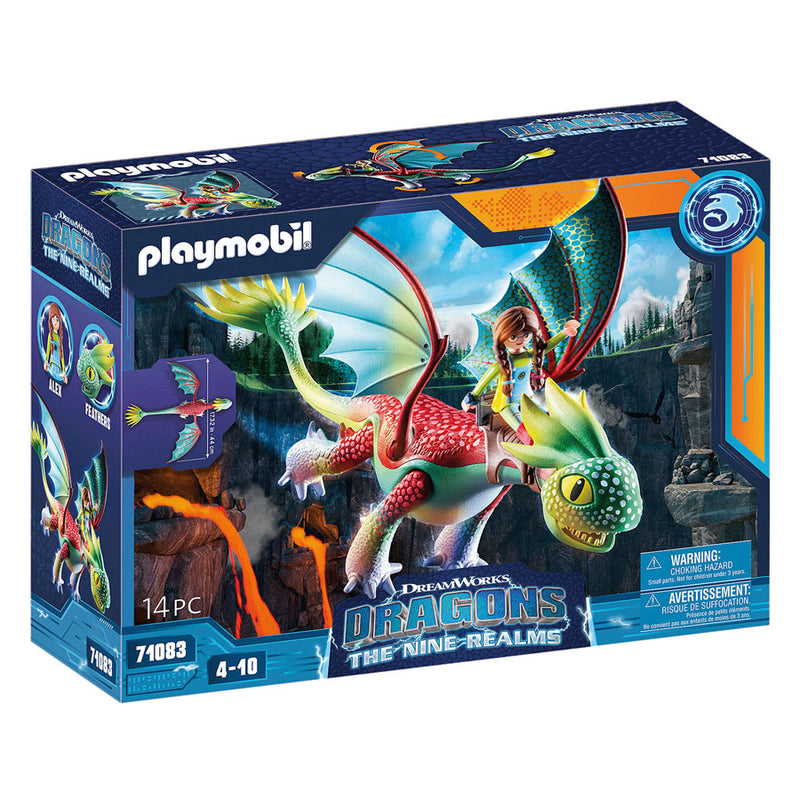 Afbeelding laden in galerijviewer, Playmobil Dragons: The Nine Realms Feathers Alex 71083