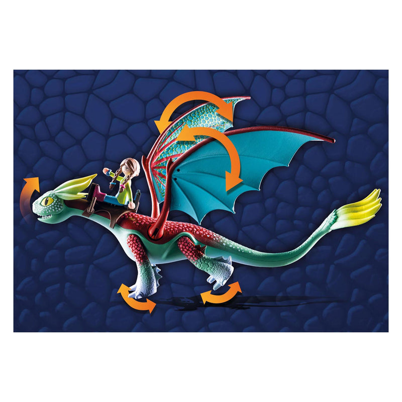 Afbeelding laden in galerijviewer, Playmobil Dragons: The Nine Realms Feathers Alex 71083