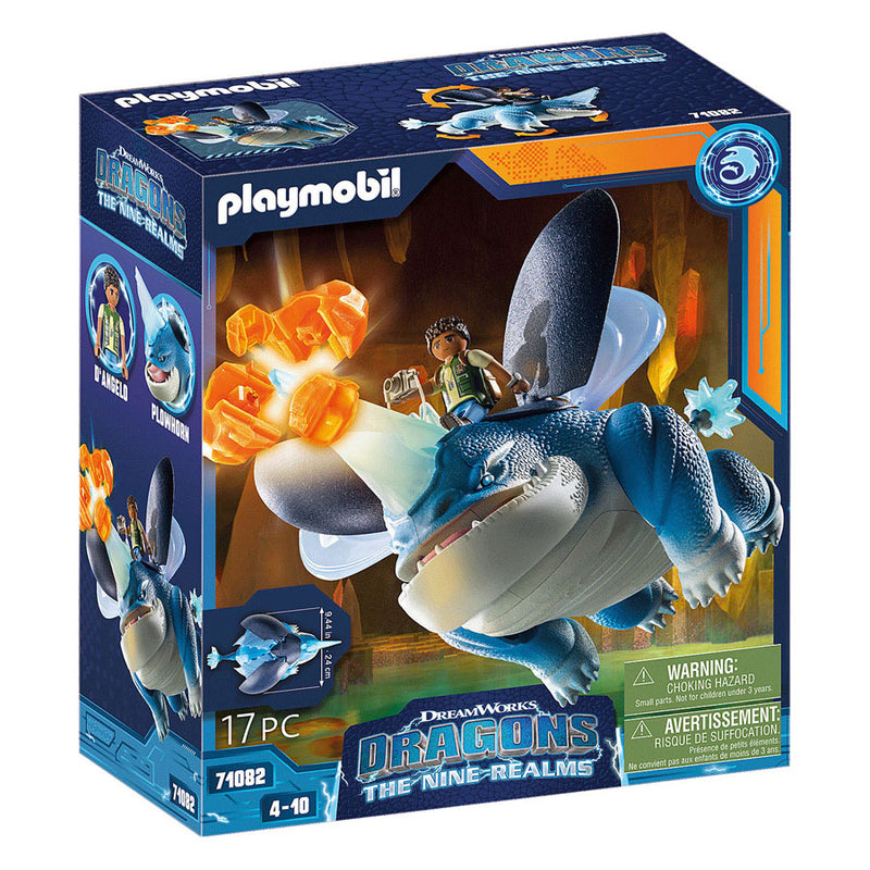 Afbeelding laden in galerijviewer, Playmobil dragons: the nine realms plowhorn d'angelo - 71082