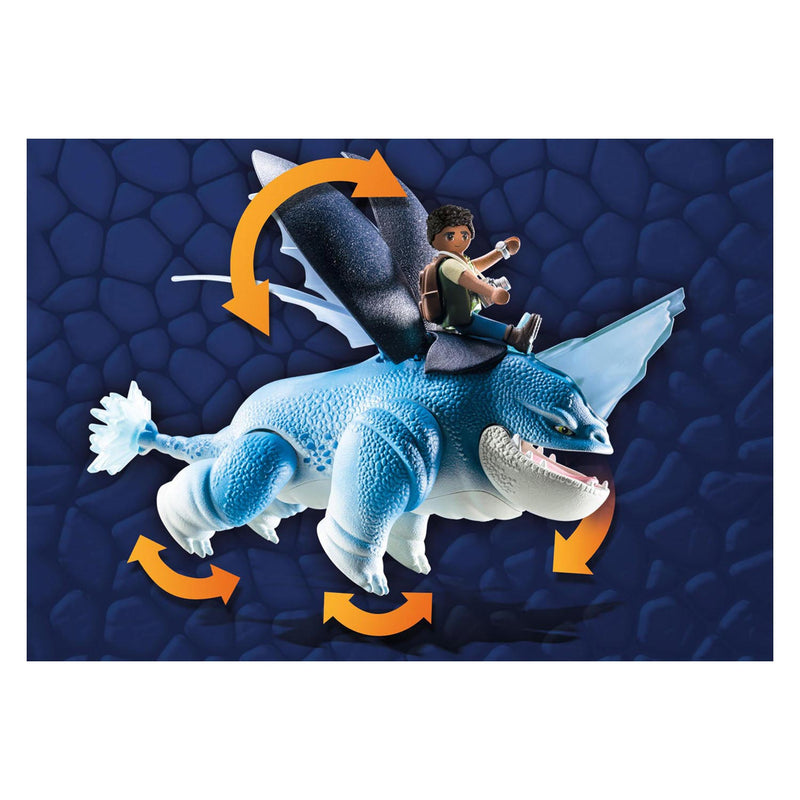 Afbeelding laden in galerijviewer, Playmobil dragons: the nine realms plowhorn d'angelo - 71082