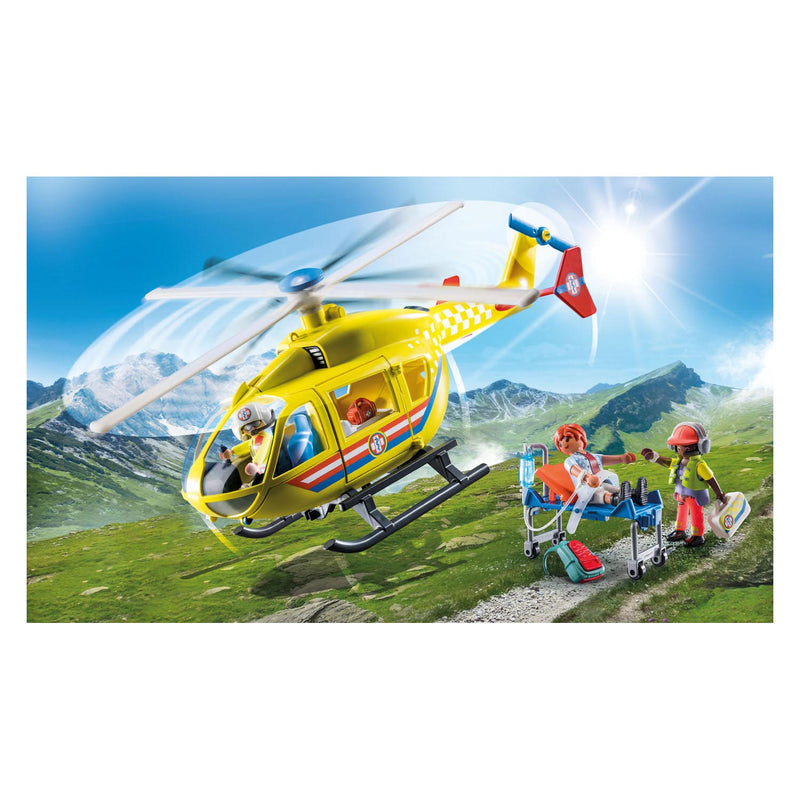 Afbeelding laden in galerijviewer, Playmobil city life reddingshelikopter - 71203