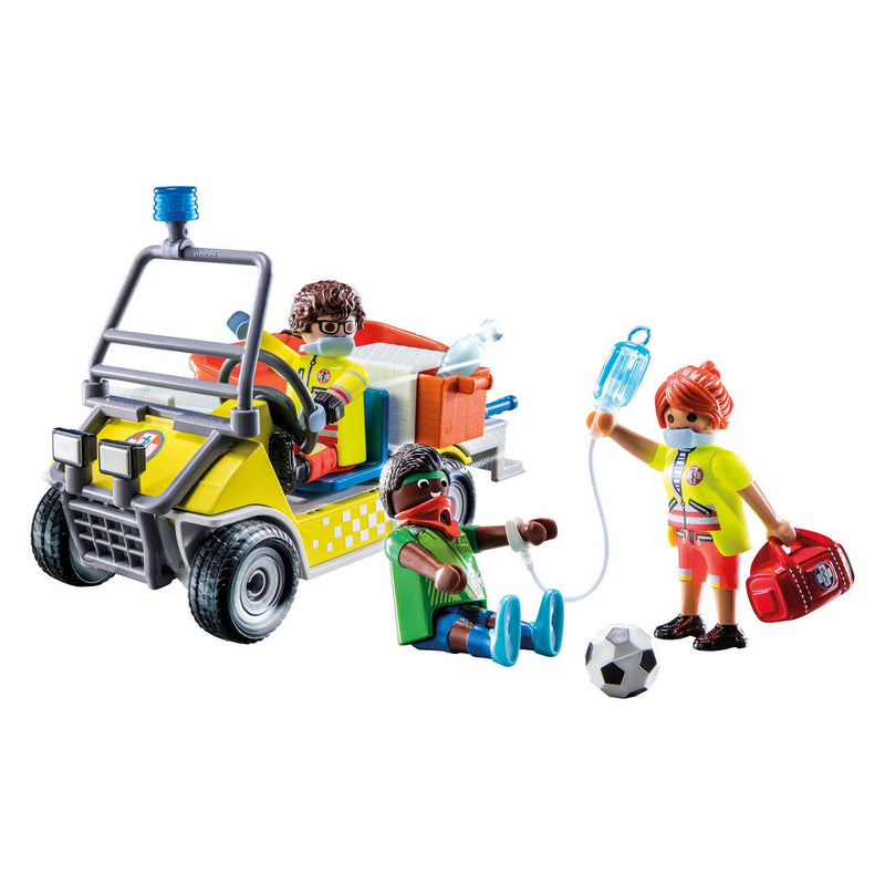 Afbeelding laden in galerijviewer, Playmobil City Life Reddingswagen 71204