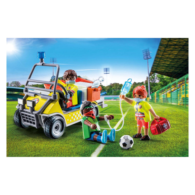 Afbeelding laden in galerijviewer, Playmobil City Life Reddingswagen 71204