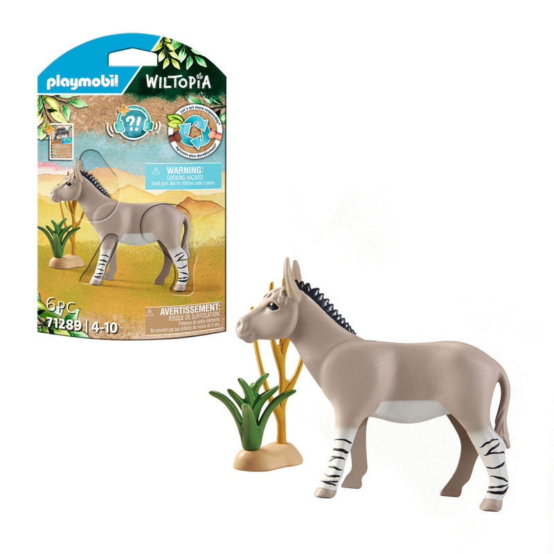 Afbeelding laden in galerijviewer, Playmobil WIltopia Afrikaanse Wilde ezel 71289