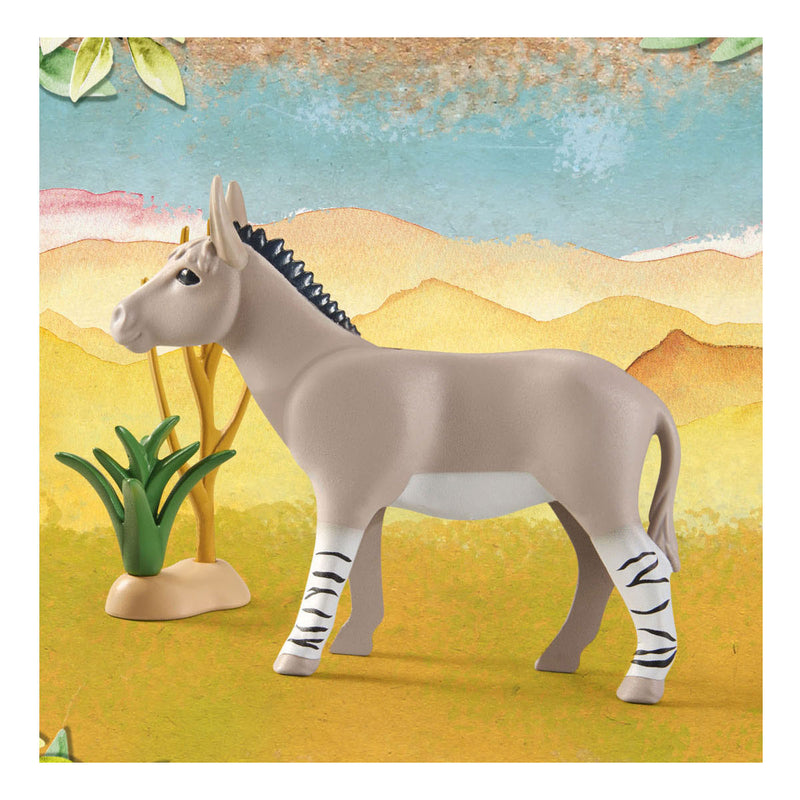 Afbeelding laden in galerijviewer, Playmobil WIltopia Afrikaanse Wilde ezel 71289