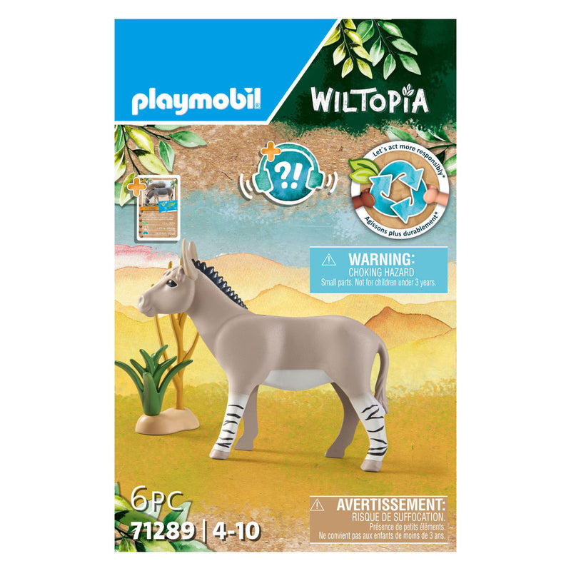 Afbeelding laden in galerijviewer, Playmobil WIltopia Afrikaanse Wilde ezel 71289
