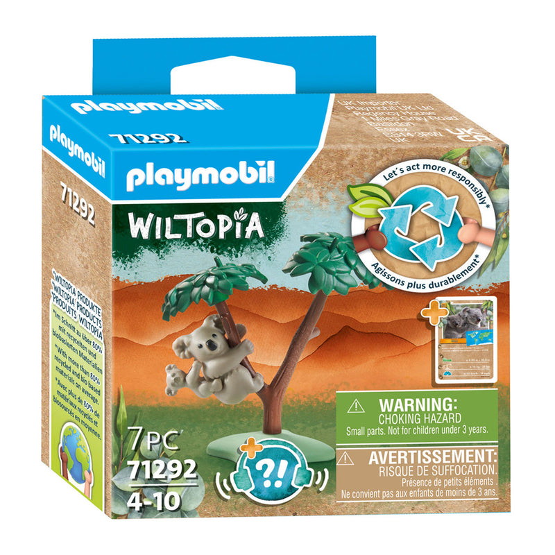 Afbeelding laden in galerijviewer, Playmobil Wiltopia Koala met Welp 71292