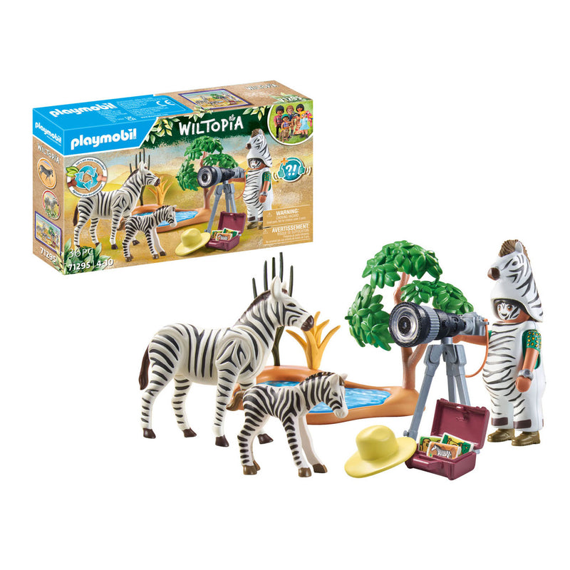 Afbeelding laden in galerijviewer, Playmobil Wiltopia Onderweg met de Dierenfotograaf 71295