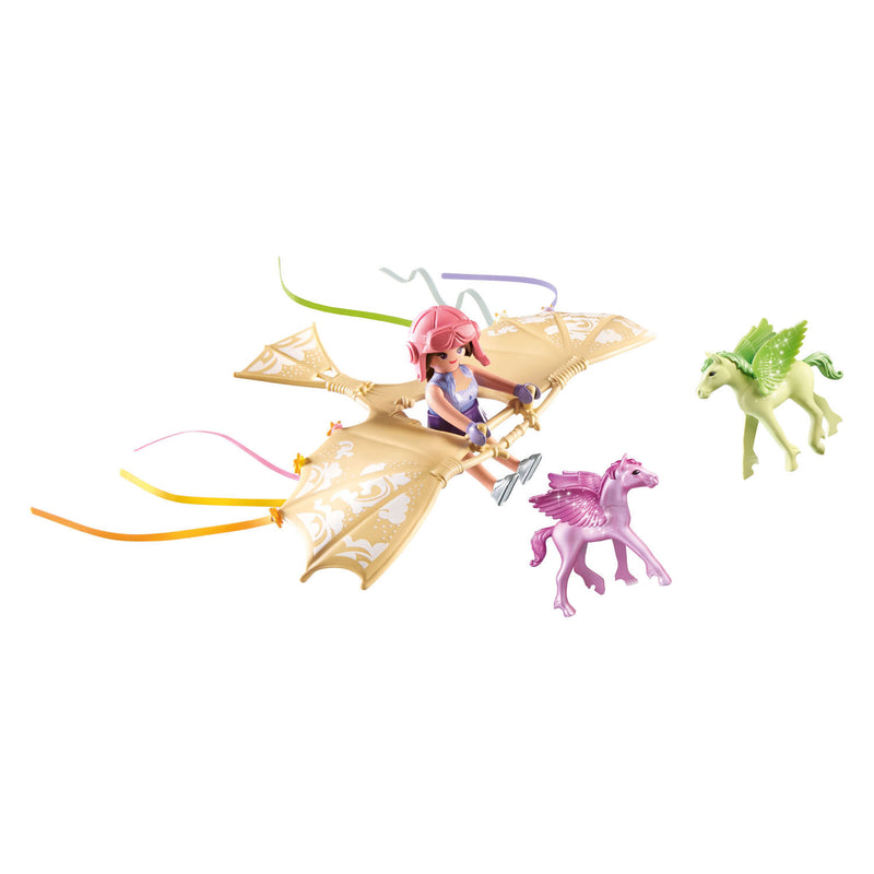 Afbeelding laden in galerijviewer, Playmobil Princess Uitje met Pegasus-veulens 71363