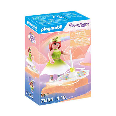 Afbeelding laden in galerijviewer, Playmobil princess magic regenboogtop met prinses - 71364