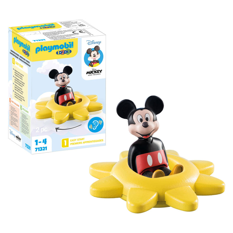 Afbeelding laden in galerijviewer, Playmobil 1.2.3. Mickey Mouse Draaiende zon 71321