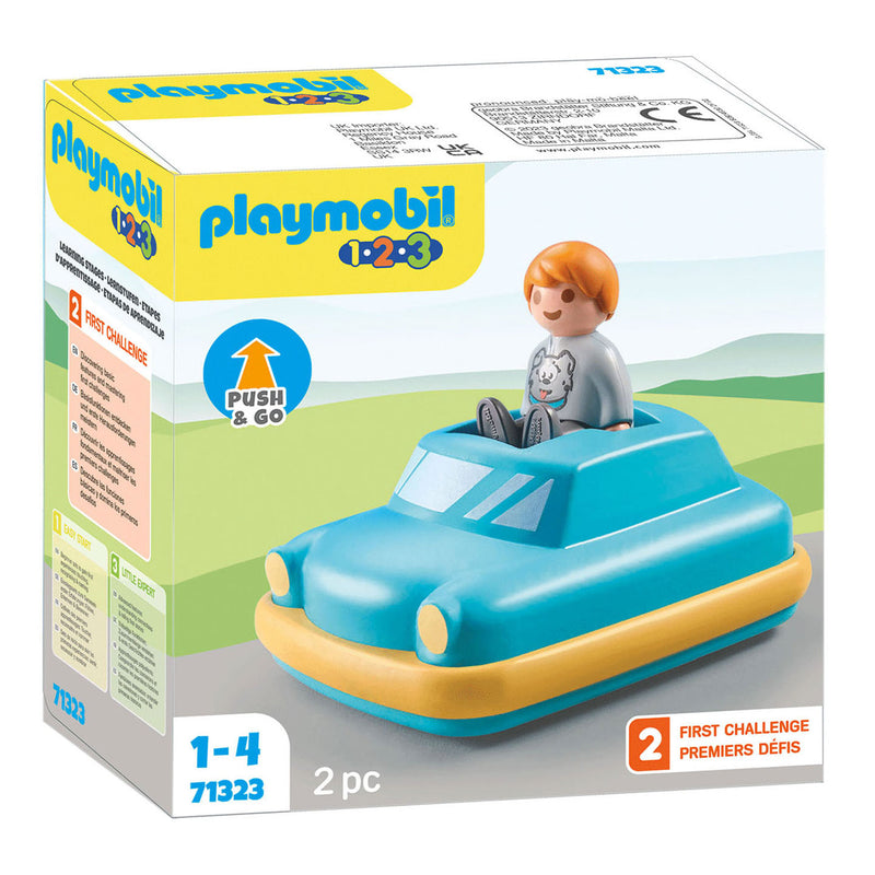 Afbeelding laden in galerijviewer, Playmobil 1.2.3. Kinderauto 71323