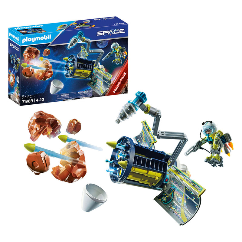 Afbeelding laden in galerijviewer, Playmobil Ruimtevaart Meteoroide Vernietiger Promo Pack 71369