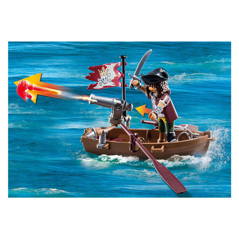 Afbeelding laden in galerijviewer, Playmobil pirates gevecht tegen de reuzenoctopus - 71419