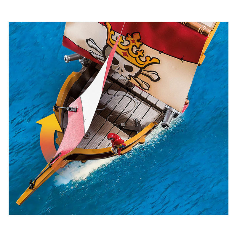 Afbeelding laden in galerijviewer, Playmobil pirates piratenschip - 71418