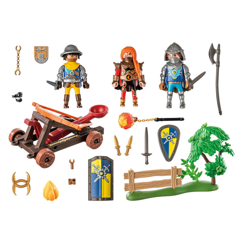 Afbeelding laden in galerijviewer, PLAYMOBIL Novelmore Hinderlaag Langs de Weg 71485