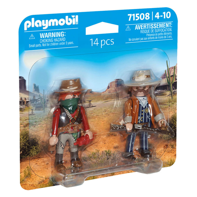 Afbeelding laden in galerijviewer, Playmobil Bandieten en Sheriffs 71508