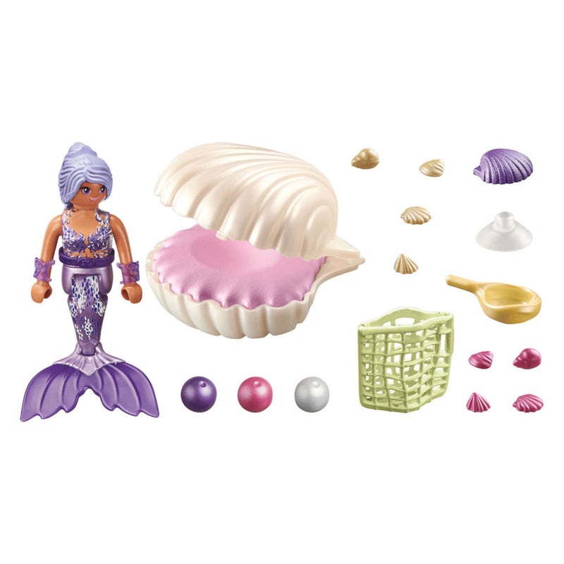 Afbeelding laden in galerijviewer, Playmobil princess magic zeemeermin met parelmoer