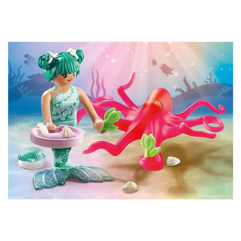 Afbeelding laden in galerijviewer, Playmobil princess magic zeemeermin met octopus