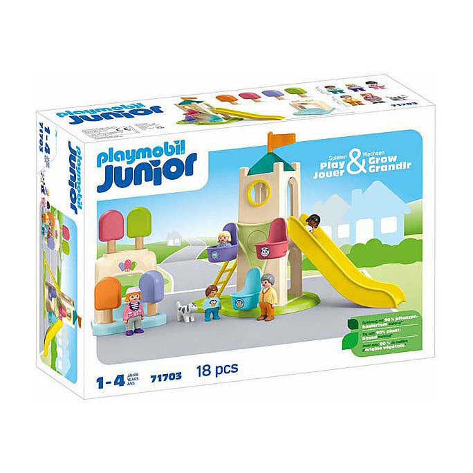 Afbeelding laden in galerijviewer, Playmobil Junior Avontuurlijke Speeltuin 71703