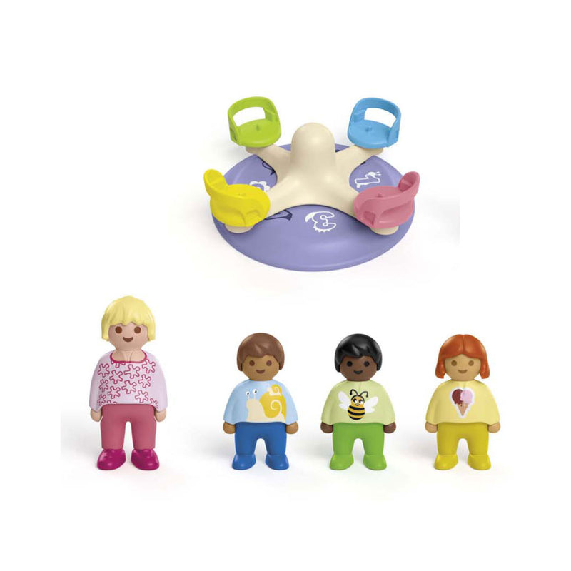 Afbeelding laden in galerijviewer, Playmobil junior kindercarrousel - 71701