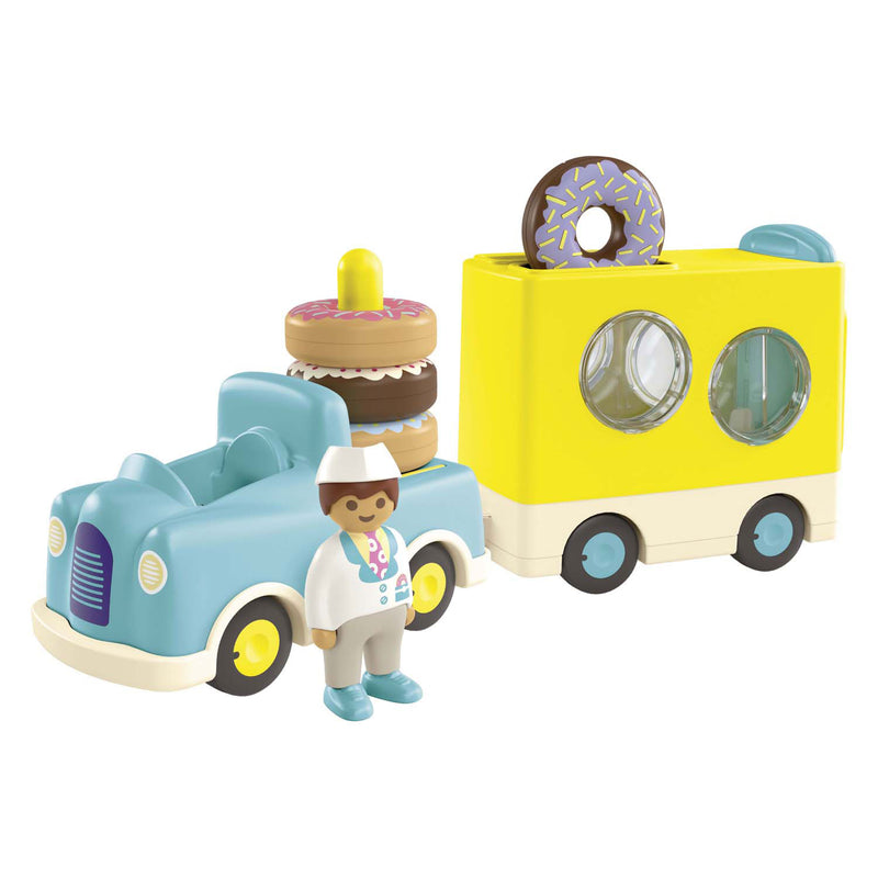 Afbeelding laden in galerijviewer, Playmobil junior donut truck - 71702