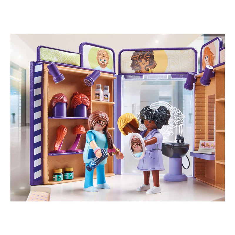 Afbeelding laden in galerijviewer, Playmobil my life kapsalon - 71535
