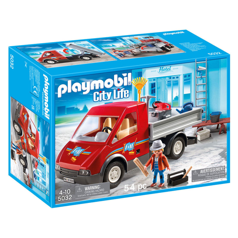 Afbeelding laden in galerijviewer, Playmobil City Life Klusjesauto 5032