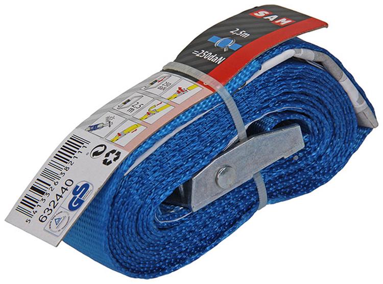 Afbeelding laden in galerijviewer, Mack 1023383 - lint polyester, met gesp, 25mm-2.5m max250kg | 12 stuks