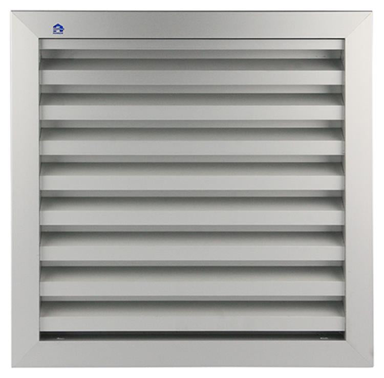 Afbeelding laden in galerijviewer, Renson 1006226 - muurrooster inbouw 411 alu f1 300x300mm | 1 stuks