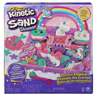 Afbeelding laden in galerijviewer, Spinmaster kinetic sand unicorn kingdom playset