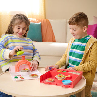 Afbeelding laden in galerijviewer, Kinetic sand squishpizza set | 2 stuks