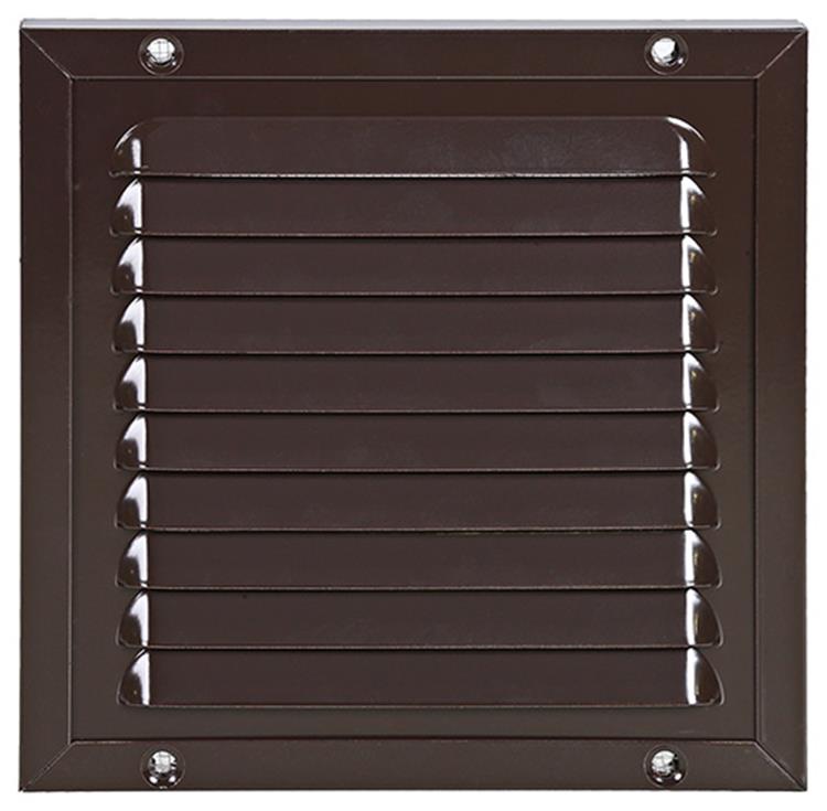 Afbeelding laden in galerijviewer, Renson 1008574 - schoep.r. 437 bruin 150x150mm | 5 stuks