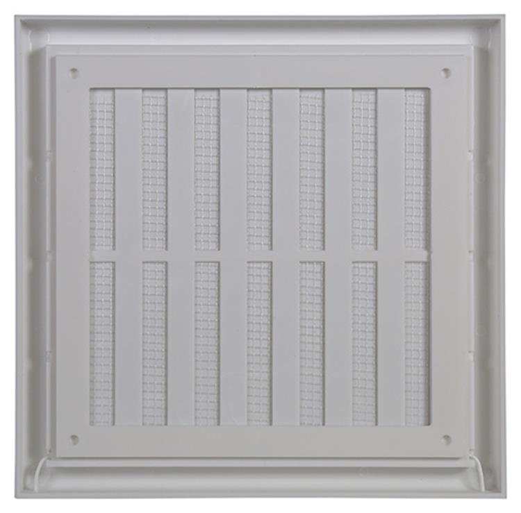 Afbeelding laden in galerijviewer, Renson 1006741 - rooster pvc 732 wit 187x187mm | 1 stuks