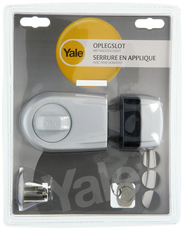 Afbeelding laden in galerijviewer, Yale 1019115 - oplegslot rim lock wit | 1 stuks