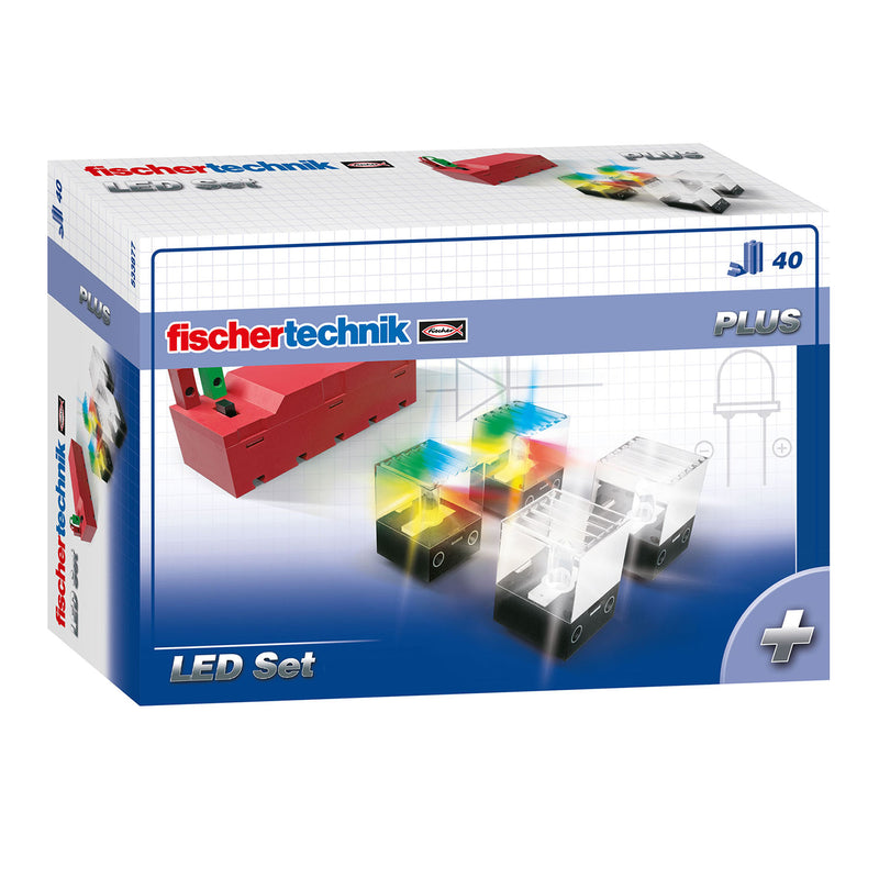 Afbeelding laden in galerijviewer, Fischertechnik plus - led set, 40dlg.