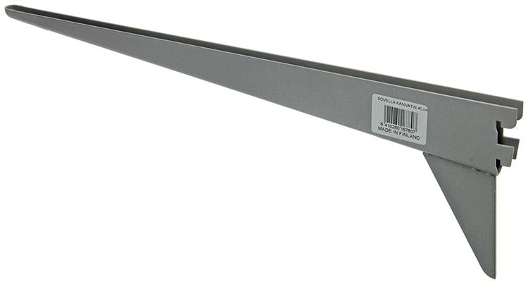 Afbeelding laden in galerijviewer, Sovella 1013125 - dubbele drager zilver effect. 40 cm | 10 stuks