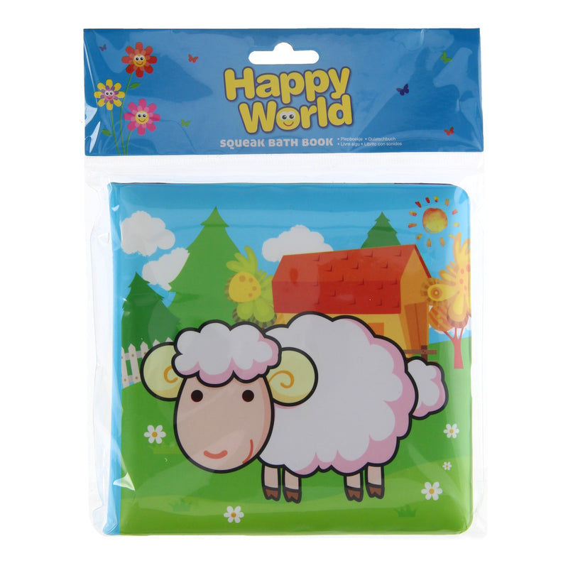 Afbeelding laden in galerijviewer, Johntoy happy world badboekje boerderijdieren 14 cm