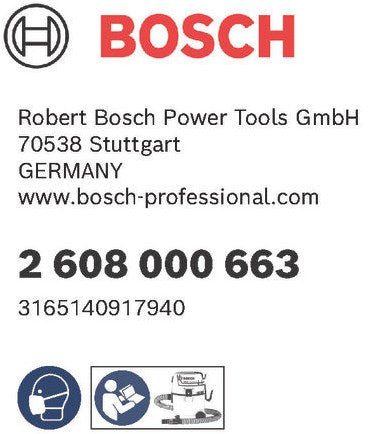 Afbeelding laden in galerijviewer, Bosch accessoires harmonicafilter gas 18v-10 l professional - 1st. - 2608000663