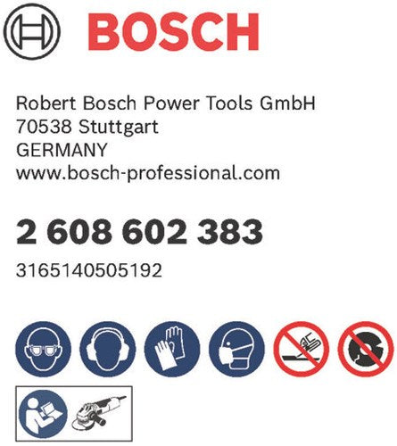 Afbeelding laden in galerijviewer, Bosch accessoires doorslijpschijf recht rapido multi construction acs 46 v bf, 125 mm, 22,23 mm, 1,6 mm - 1 stuks - 2608602383