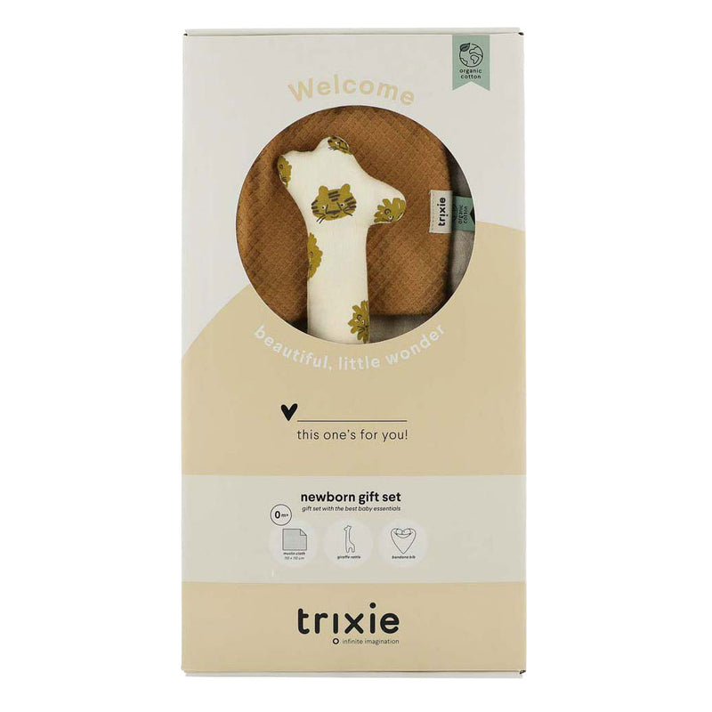 Afbeelding laden in galerijviewer, Trixie newborn geschenkdoos m - lucky leopard