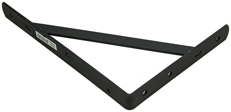 Afbeelding laden in galerijviewer, 1059324 - plankdrager versterkt zwart 200x300 | 10 stuks
