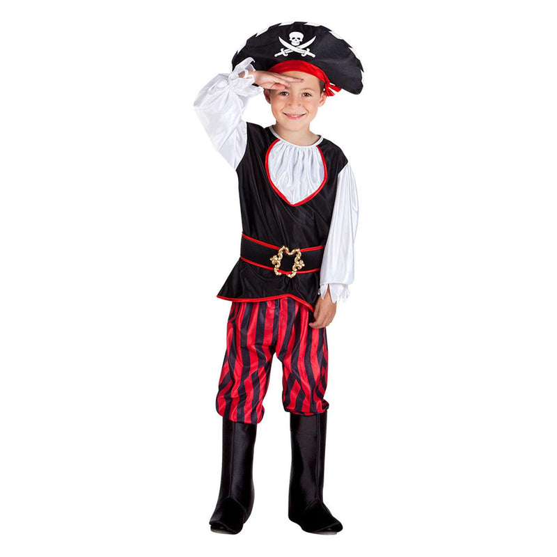 Afbeelding laden in galerijviewer, Boland kinderkostuum piraat tom, 4-6 jaar
