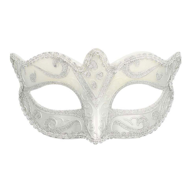 Afbeelding laden in galerijviewer, Boland oogmasker venice felina zilver