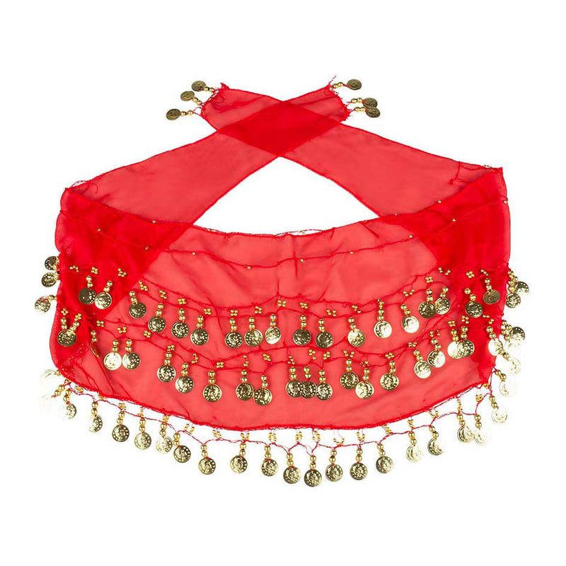 Afbeelding laden in galerijviewer, Boland belly dance set rood, 3dlg.