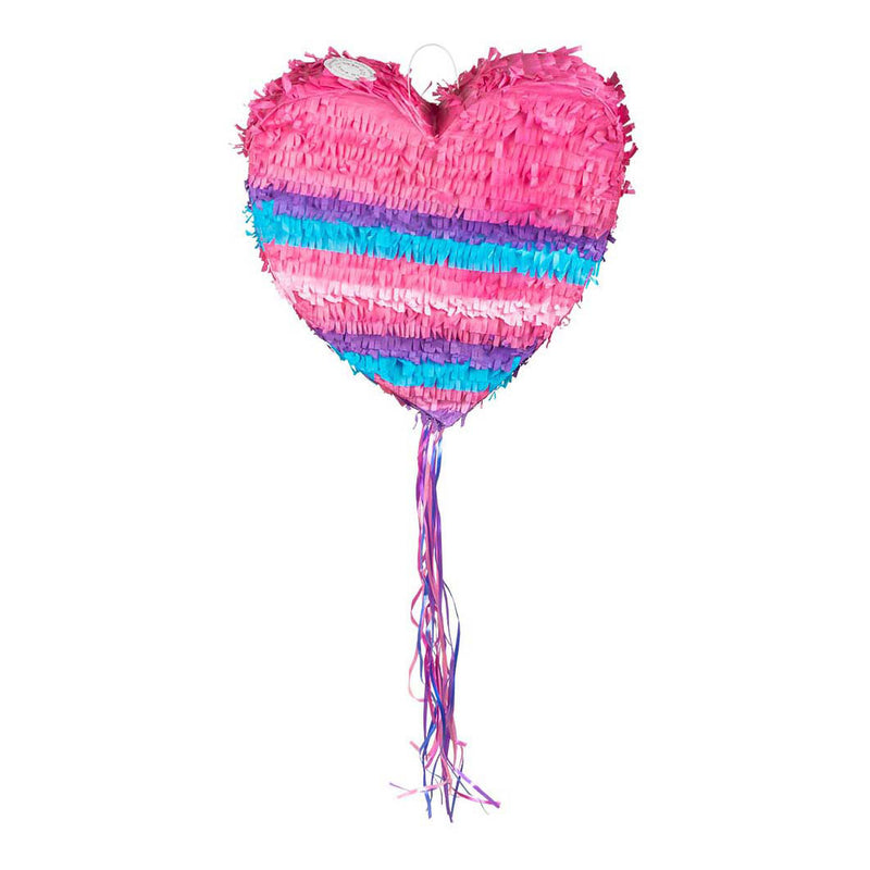 Afbeelding laden in galerijviewer, Boland trekpinata hart roze l